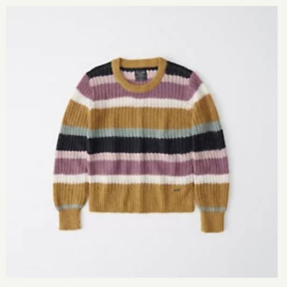 Abercrombie striped sweater